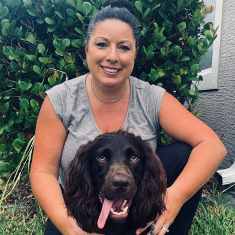 Kim Sambrato, veterinary team member at Indian Creek Veterinary Hospital